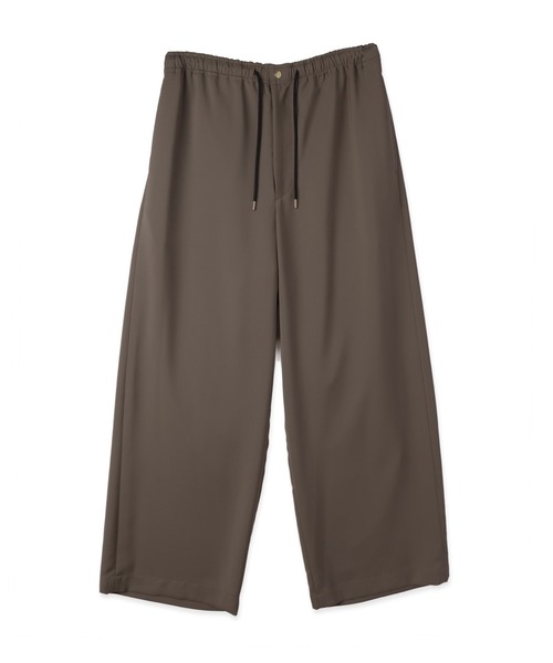 CULLNI(クルニ)の「Airy Cloth Extra Wide Drawstring Pant(スラックス・メンズ・ネイビー/ベージュ/チャコール/ブラック・2/1/0)」の15枚目の写真