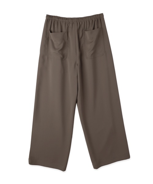 CULLNI(クルニ)の「Airy Cloth Extra Wide Drawstring Pant(スラックス・メンズ・ネイビー/ベージュ/チャコール/ブラック・2/1/0)」の16枚目の写真