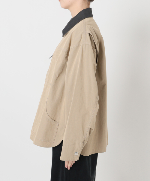 IENA LA BOUCLE（イエナラブークル）の「IENA LA BOUCLE ライトワークブルゾン（その他アウター・レディース・ベージュ・FREE）」の15枚目の写真