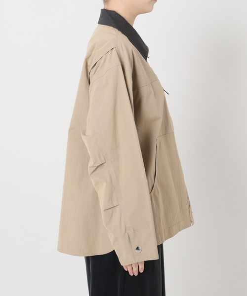 IENA LA BOUCLE（イエナラブークル）の「IENA LA BOUCLE ライトワークブルゾン（その他アウター・レディース・ベージュ・FREE）」の17枚目の写真