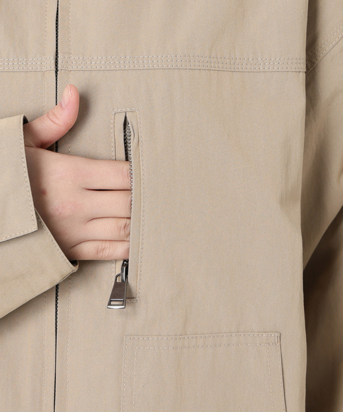 IENA LA BOUCLE（イエナラブークル）の「IENA LA BOUCLE ライトワークブルゾン（その他アウター・レディース・ベージュ・FREE）」の21枚目の写真