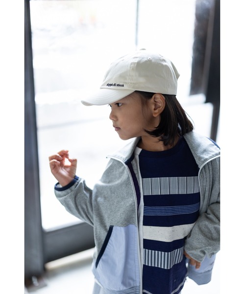 zuppa di zucca(ズッパ デ ズッカ)の「ランダムパッチ長袖Tシャツ(Tシャツ/カットソー・キッズ・ネイビー・140cm/150cm/160cm)」の4枚目の写真