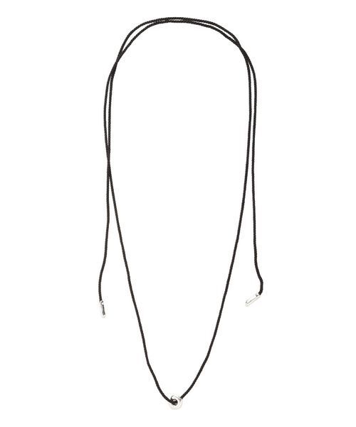 emmi(エミ)の「サテンコードネックレス(ネックレス・レディース・シルバー/ゴールド・F)」の8枚目の写真