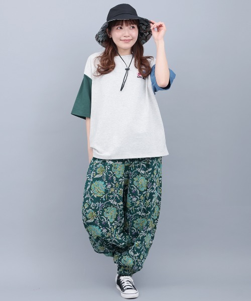 チチカカ（チチカカ）の「ネックガード付きバケットハット（ハット・レディース・ブラック/ベージュ・FREE）」の3枚目の写真