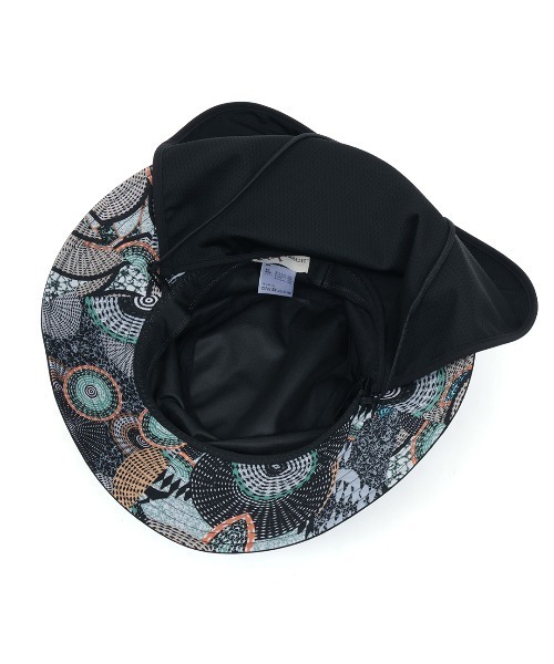 チチカカ（チチカカ）の「ネックガード付きバケットハット（ハット・レディース・ブラック/ベージュ・FREE）」の10枚目の写真