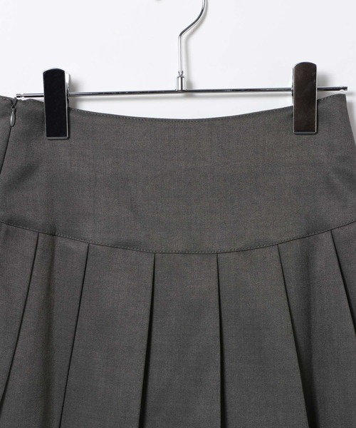 ALAND（エーランド）の「3.3 Field Trip／ダブルベルトプリーツミニスカート(インパン付き)（スカート・レディース・ブラック/グレー・MEDIUM/SMALL）」の17枚目の写真