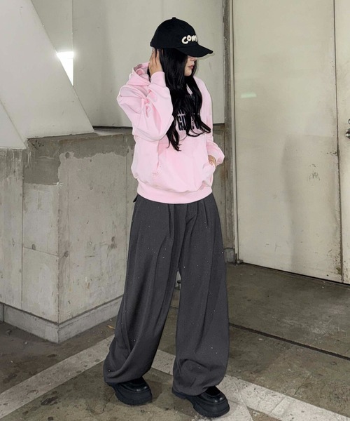 sedacle（セダクル）の「グリッター加工スラックス（スラックス・メンズ・ブラック/チャコールグレー・SMALL/MEDIUM/LARGE）」の12枚目の写真