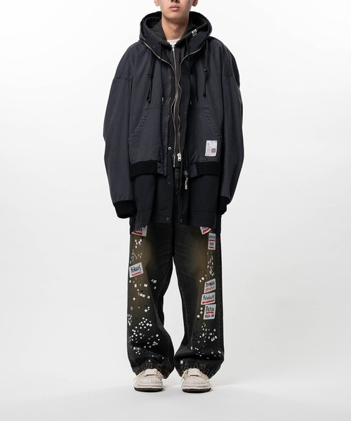 Maison MIHARA YASUHIRO（メゾンミハラヤスヒロ）の「【MIHARAYASUHIRO/ミハラヤスヒロ】TRIPLE LAYERED COAT（その他アウター・メンズ・ブラウン/ブラック・44/48/46）」の3枚目の写真