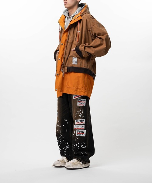 Maison MIHARA YASUHIRO（メゾンミハラヤスヒロ）の「【MIHARAYASUHIRO/ミハラヤスヒロ】TRIPLE LAYERED COAT（その他アウター・メンズ・ブラウン/ブラック・44/48/46）」の10枚目の写真