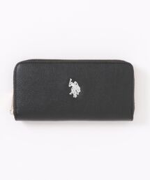 U.S. POLO ASSN.（ユーエスポロアッスン）の「【U.S. POLO ASSN.】 ユーエスポロアッスン ゴートレザー ラウンドファスナー長財布 USPA-2734（財布）」
