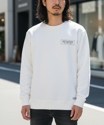 BANKS（バンクス）の「CREW / BANKS JOURNAL(バンクスジャーナル)スタンダードシルエットプリント長袖クルーネックスウェットトレーナ（スウェット）」