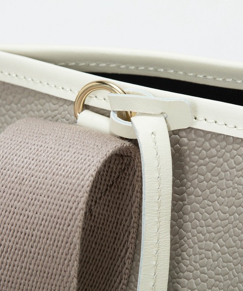 Breath TOPKAPI(ブレストプカピ)の「【Breath TOPKAPI】SCOTCH GRAIN スコッチグレイン ロングハンドル ボックス トートバッグ チャーム付き A4 / 2way(トートバッグ・レディース・ライトベージュ/ベージュ系その他3/その他・FREE)」の16枚目の写真