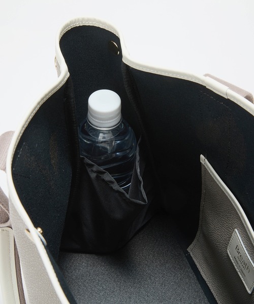 Breath TOPKAPI(ブレストプカピ)の「【Breath TOPKAPI】SCOTCH GRAIN スコッチグレイン ロングハンドル ボックス トートバッグ チャーム付き A4 / 2way(トートバッグ・レディース・ライトベージュ/ベージュ系その他3/その他・FREE)」の22枚目の写真