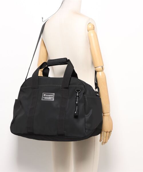 Champion（チャンピオン）の「チャンピオン ボストンバッグ 修学旅行 部活 通学 65451（ボストンバッグ・メンズ・ブラック×レッド/ブラック×ブラック/ブラック×ピンク/ブラック×グリーン・FREE）」の20枚目の写真