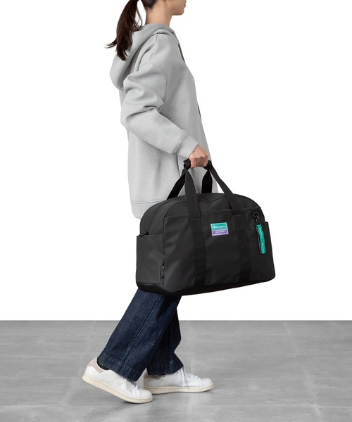 Champion（チャンピオン）の「チャンピオン ボストンバッグ 修学旅行 部活 通学 65451（ボストンバッグ・メンズ・ブラック×レッド/ブラック×ブラック/ブラック×ピンク/ブラック×グリーン・FREE）」の9枚目の写真