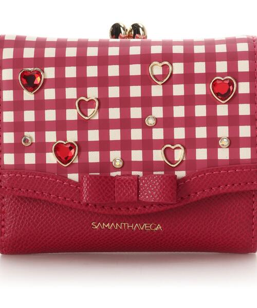 SAMANTHAVEGA(サマンサベガ)の「ストロベリーギンガム折財布(財布・レディース・ブラック/レッド/ピンク・FREE)」の20枚目の写真