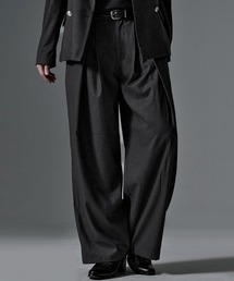 RUDOL（ルドル）の「『RUDOL/ルドル』変形ストライプワイドスラックス（スラックス）」