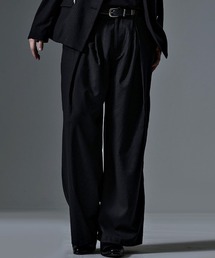 RUDOL（ルドル）の「『RUDOL/ルドル』変形ストライプワイドスラックス（スラックス）」