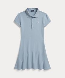 POLO RALPH LAUREN CHILDRENSWEAR（ポロ ラルフ ローレン チルドレンズウェア）の「ストレッチ メッシュ ポロ ドレス（ワンピース）」