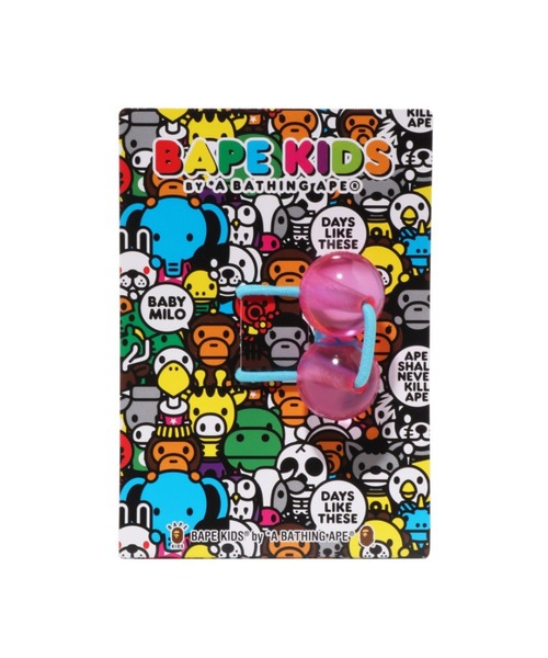 A BATHING APE（アベイシングエイプ）の「BABY MILO HAIR TIE（ヘアゴム・キッズ・ピンク/ブラウン/イエロー・FREE）」の6枚目の写真