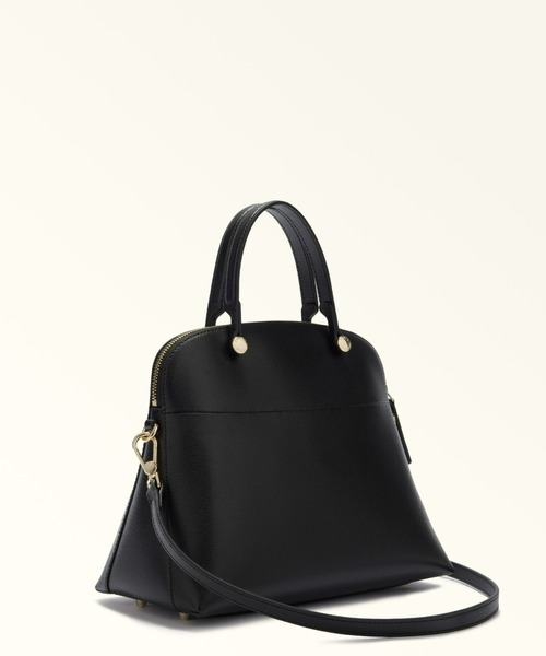 FURLA（フルラ）の「フルラ パイパー (Furla Piper) ハンドバッグ M（ハンドバッグ・レディース・オフホワイト/ブラック/モカ・ONE SIZE）」の8枚目の写真