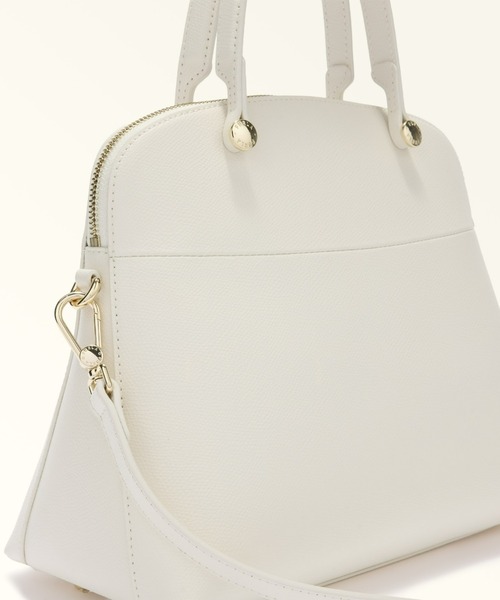 FURLA（フルラ）の「フルラ パイパー (Furla Piper) ハンドバッグ M（ハンドバッグ・レディース・オフホワイト/ブラック/モカ・ONE SIZE）」の18枚目の写真