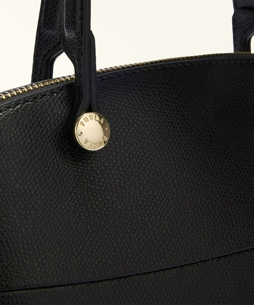 FURLA（フルラ）の「フルラ パイパー (Furla Piper) ハンドバッグ M（ハンドバッグ・レディース・オフホワイト/ブラック/モカ・ONE SIZE）」の9枚目の写真
