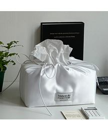 MAISON DE ROOMROOM（メゾンドルームルーム）の「リングリングティッシュケース 4カラー（バス/トイレグッズ）」