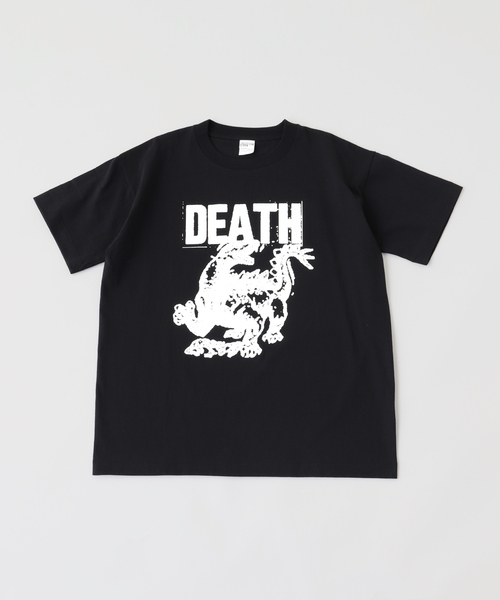 PULP/417EDIFICE(パルプフォーワンセブンエディフィス)の「UK ARTIST PROJECT【JACK】DEATH TEE(Tシャツ/カットソー・メンズ・ブラック・LARGE/MEDIUM/SMALL)」の4枚目の写真
