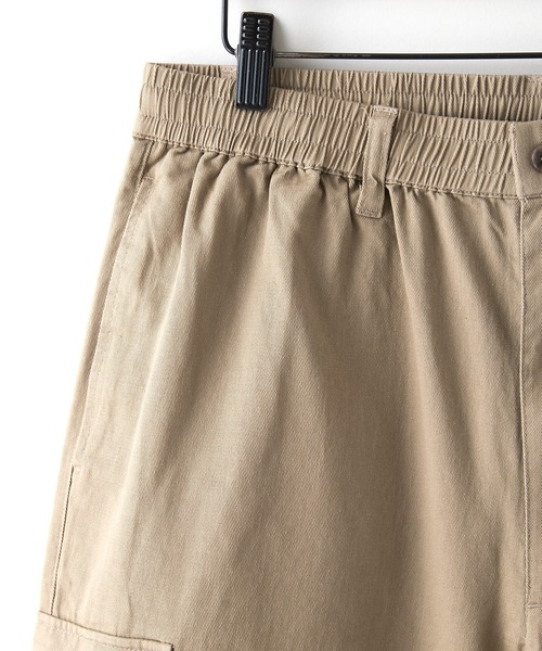 ragged mountain(ラギットマウンテン)の「【RAGGED MOUNTAIN/ラギットマウンテン】【手ぶらで歩ける5ポケット】CHATHAM/チャタム カーゴショーツ 綿100% 収納力抜群 ウエストゴム・紐(カーゴパンツ・メンズ・ブラック/ベージュ/カーキ・X-LARGE/LARGE/MEDIUM)」の6枚目の写真