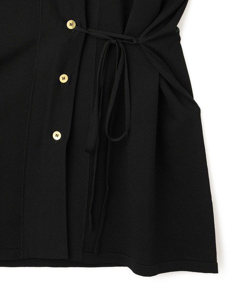 ADAM ET ROPE'（アダムエロペ）の「ニットシャツカーディガン（カーディガン/ボレロ・レディース・ブラウン/ブラック・FREE）」の21枚目の写真