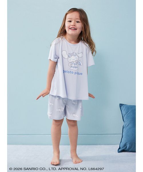 gelato pique】【KIDS】ワンポイントTシャツ（Tシャツ/カットソー