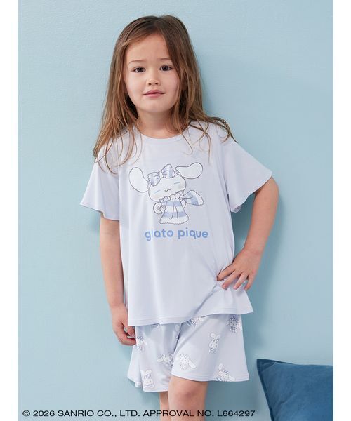 gelato pique】【KIDS】ワンポイントTシャツ（Tシャツ/カットソー