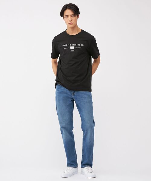 TOMMY HILFIGER(トミーヒルフィガー)の「【オンライン限定】モノブランド ロゴTシャツ(Tシャツ/カットソー・メンズ・ホワイト/グリーン/ブラック・LARGE/MEDIUM/SMALL/X-LARGE)」の15枚目の写真