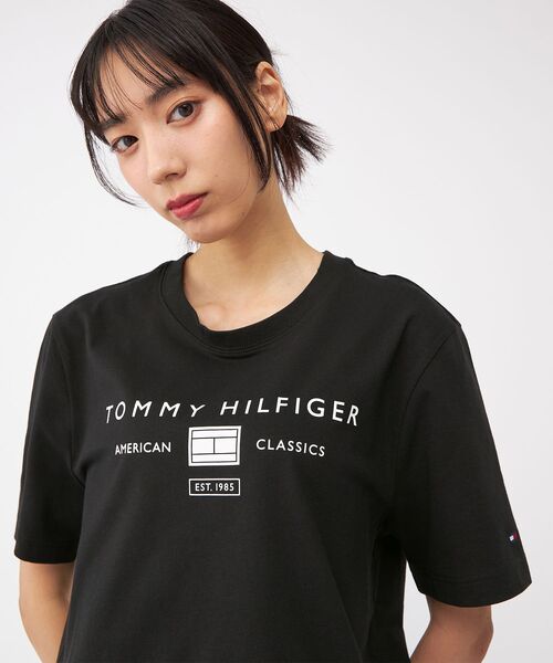 TOMMY HILFIGER(トミーヒルフィガー)の「【オンライン限定】モノブランド ロゴTシャツ(Tシャツ/カットソー・メンズ・ホワイト/グリーン/ブラック・LARGE/MEDIUM/SMALL/X-LARGE)」の19枚目の写真