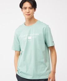 TOMMY HILFIGER（トミーヒルフィガー）の「【オンライン限定】モノブランド ロゴTシャツ（Tシャツ/カットソー）」