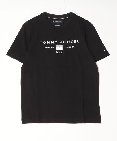 TOMMY HILFIGER(トミーヒルフィガー)の「【オンライン限定】モノブランド ロゴTシャツ(Tシャツ/カットソー・メンズ・ホワイト/グリーン/ブラック・LARGE/MEDIUM/SMALL/X-LARGE)」の13枚目の写真