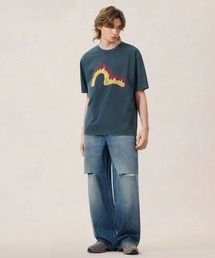 STYLISE（スタイライズ）の「【EVISU】EJ,BOLD SEAGULL S/S TEE / ネイビー [ESEJM6TS6022RXCT]（Tシャツ/カットソー）」