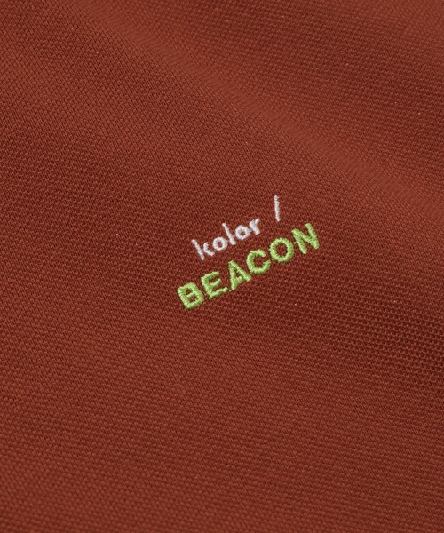 kolor BEACON(カラービーコン)の「26SBM-T01232(ポロシャツ・メンズ・ブラック/オレンジ/ヘザーグレー/ホワイト・2/3/1)」の13枚目の写真
