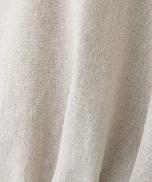 BEARDSLEY（ビアズリー）の「リネン裾ドロストブラウス（シャツ/ブラウス・レディース・ブラック/グレー/ベージュ・FREE）」の18枚目の写真