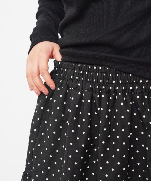 3.3 Field Trip (3.3フィールドトリップ)の「3.3 Field Trip/ドットスカート(スカート・レディース・ブルー/ブラック・FREE)」の17枚目の写真