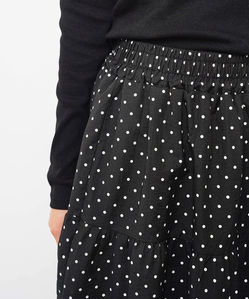 3.3 Field Trip (3.3フィールドトリップ)の「3.3 Field Trip/ドットスカート(スカート・レディース・ブルー/ブラック・FREE)」の18枚目の写真