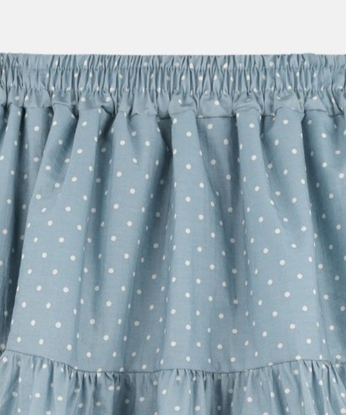 3.3 Field Trip (3.3フィールドトリップ)の「3.3 Field Trip/ドットスカート(スカート・レディース・ブルー/ブラック・FREE)」の4枚目の写真