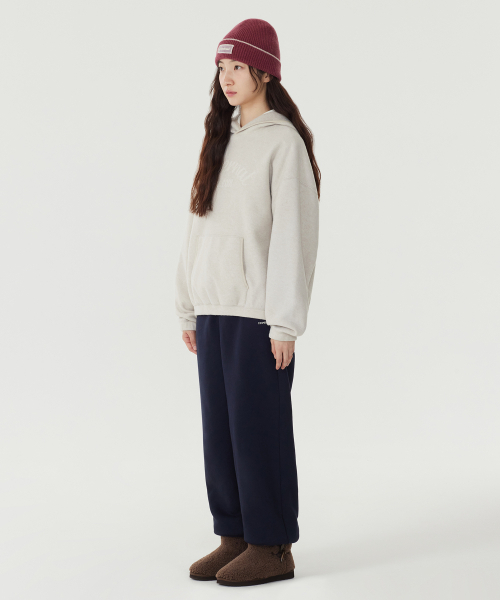 COVERNAT WOMAN（カバーナットウーマン）の「ウィメンズブークルフードパーカー ベージュ（パーカー・レディース・その他・WS/WM）」の3枚目の写真