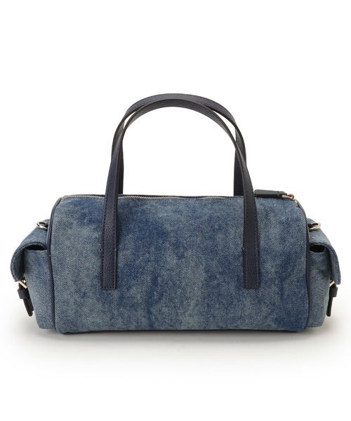 Guess(ゲス)の「KASSIE Small Box Satchel(ハンドバッグ・レディース・インディゴブルー・ONE SIZE)」の3枚目の写真