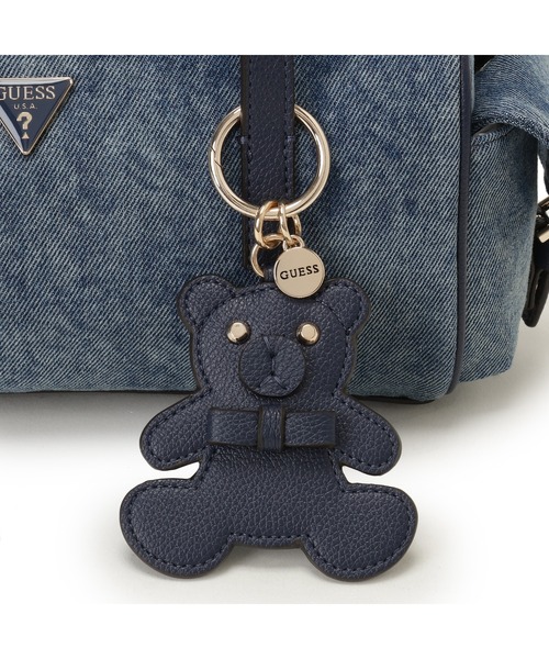 Guess(ゲス)の「KASSIE Small Box Satchel(ハンドバッグ・レディース・インディゴブルー・ONE SIZE)」の10枚目の写真