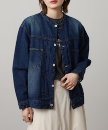 FUNALIVE（ファンアライブ）の「ラウンドカラーGジャンデニムシャツ（デニムジャケット）」