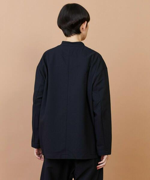 FRAPBOIS（フラボア）の「サッカー ジャケット（ブルゾン・レディース・カーキ/ブラック・1/2）」の10枚目の写真