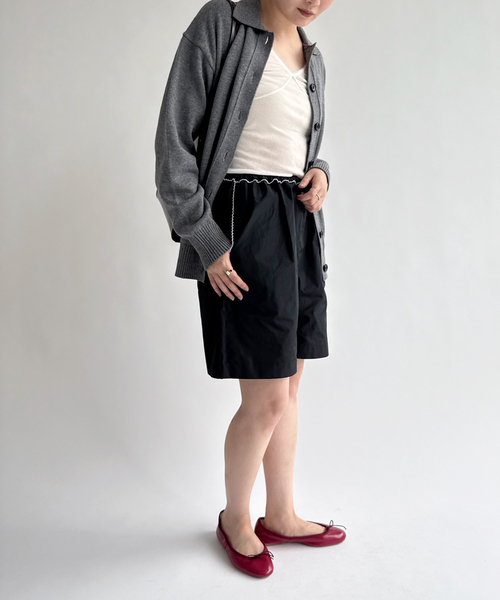 EDIT. FOR LULU(エディットフォールル)の「タフタハーフショーツ(その他パンツ・レディース・ブラック・FREE)」の11枚目の写真