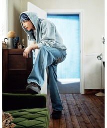 Guess（ゲス）の「UNISEX L Slv Hooded Zip-Up Jacket パーカー（パーカー）」